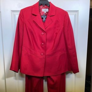 Beautiful Red Power Suit